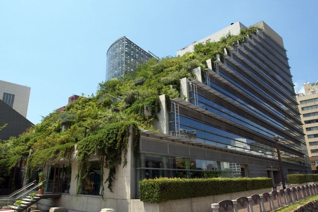 ساختمان بین المللی فوکوکا نمونه موردی ساختمان سبز