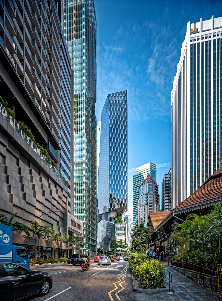 برج رابینسون در سنگاپور به عنوان نمونه موردی ساختمان سبز